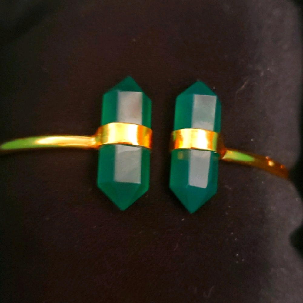 LULUdhatma green onyx bracelet